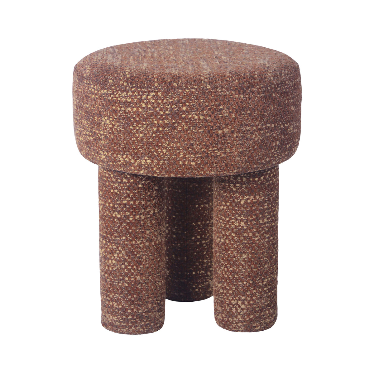 Brown Knubby Stool A718