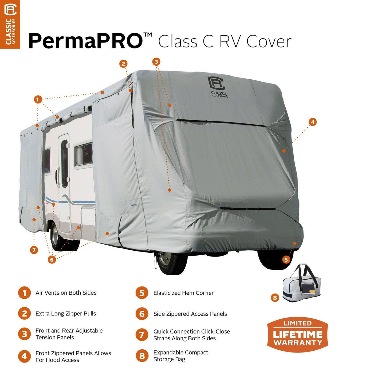 Class C RV Cover V9151