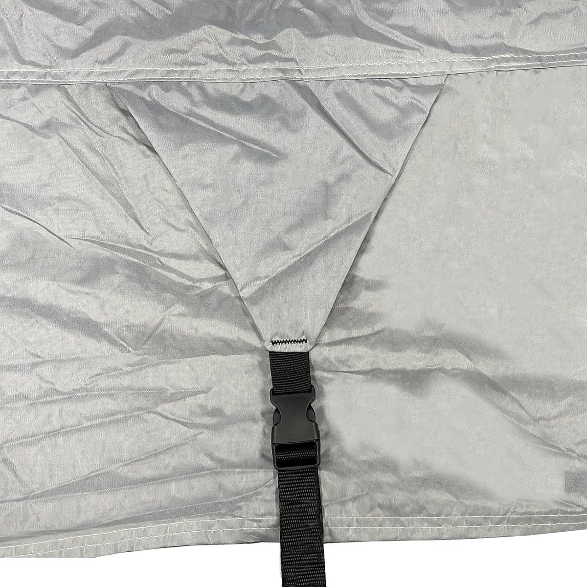 Gray Waterproof Pop Up Camper Cover for Folding Camper Tent Travel Trailer 10-12 Feet Long S48488