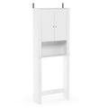 White Double Door Bath Cabinet L428