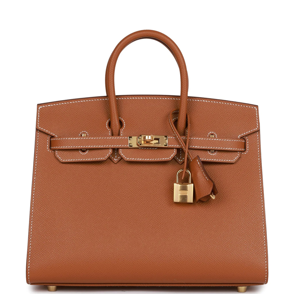 Gold Epsom Leather Handbag K6101