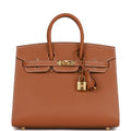 Gold Epsom Leather Handbag K6101
