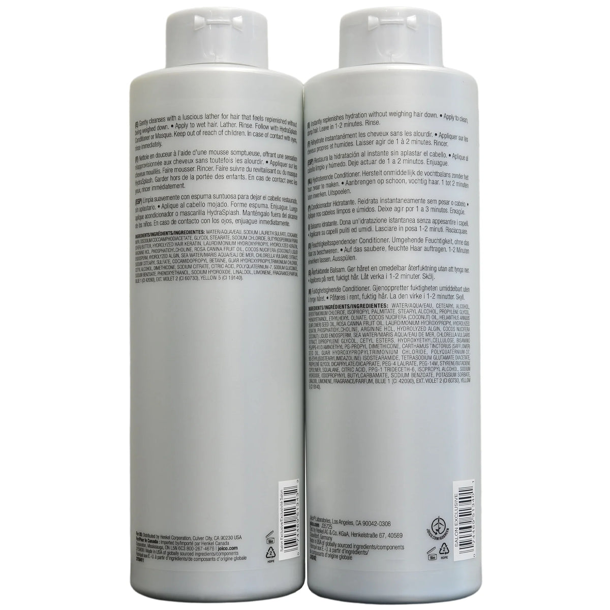 Shampoo & Conditioner 33.8 oz Duo A1647