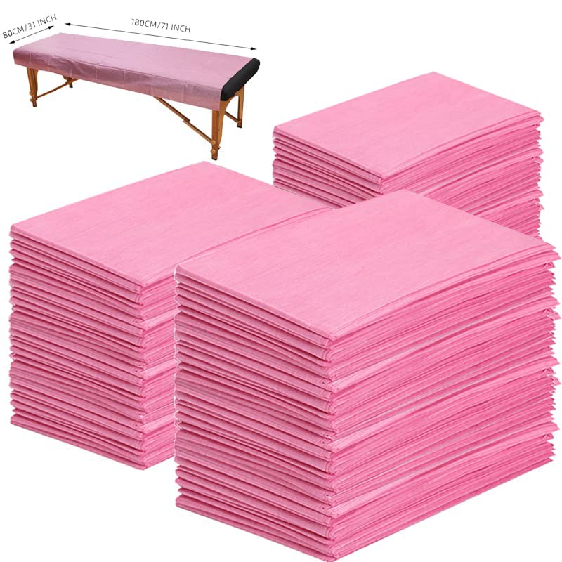 100 Pcs Disposable Non Woven Massage Table Sheets X32602