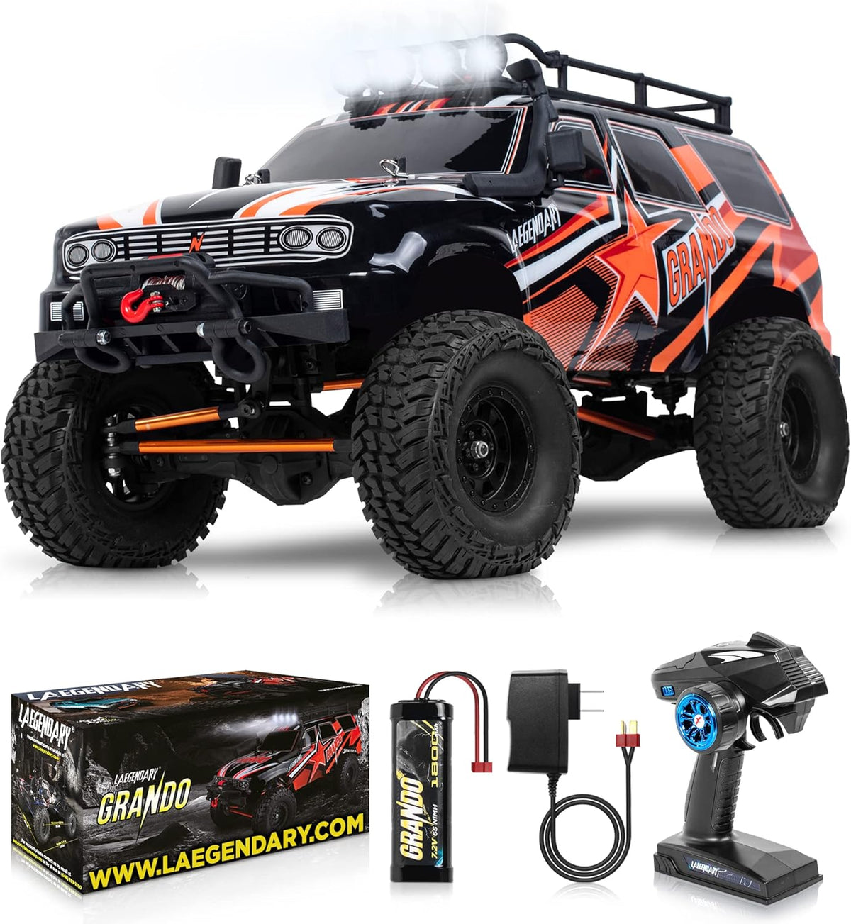 Blue 4x4 Offroad Remote Control Truck W861535