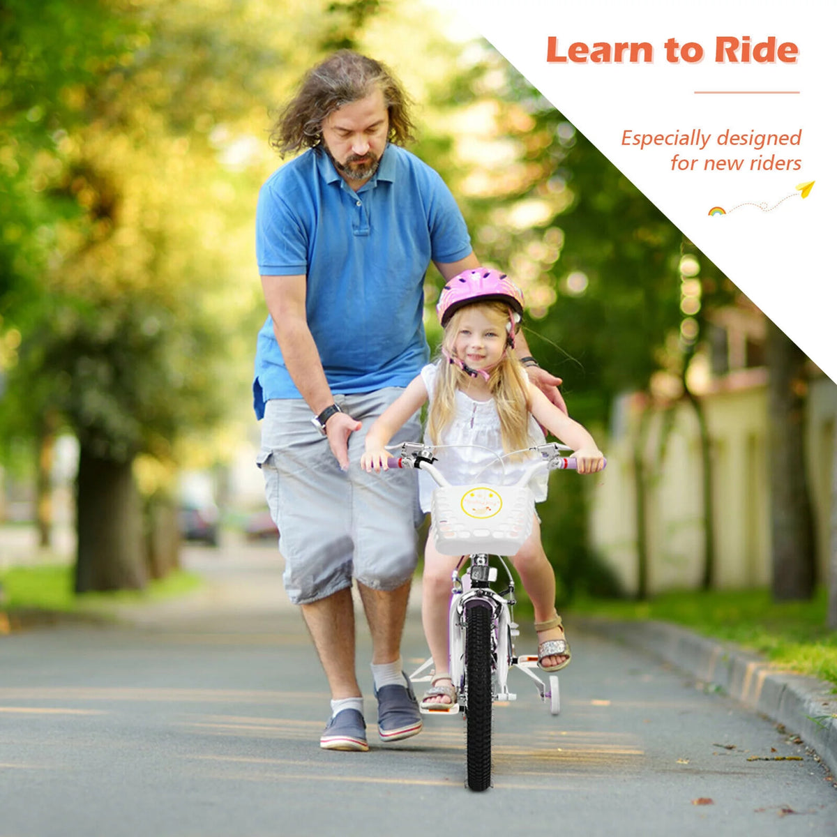 Kids Bike with Training Wheels A27909