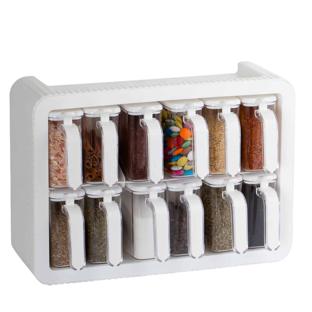 12-Jar Spice Rack Organizer C4845