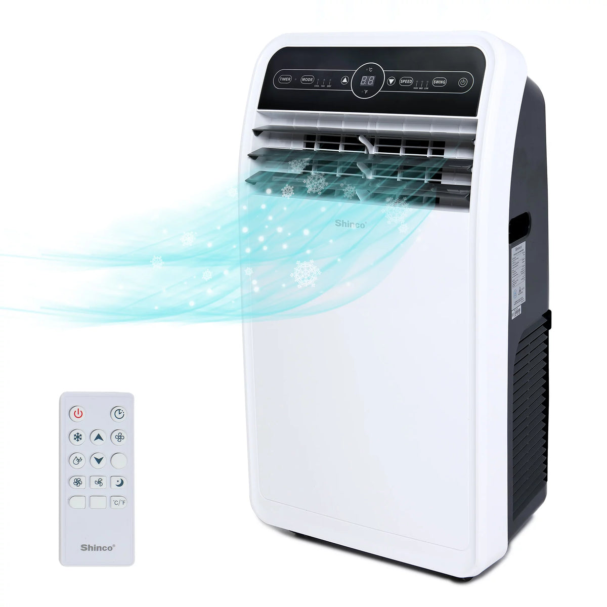 7800BTU 3 in 1 Portable Air Conditioner with Remote Control U57077
