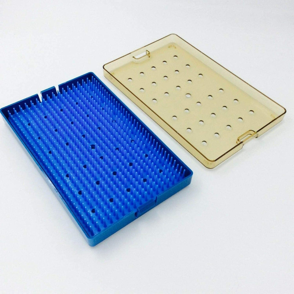Sterilization tray with silicon mat for ophthalmic surgical instrument L5458