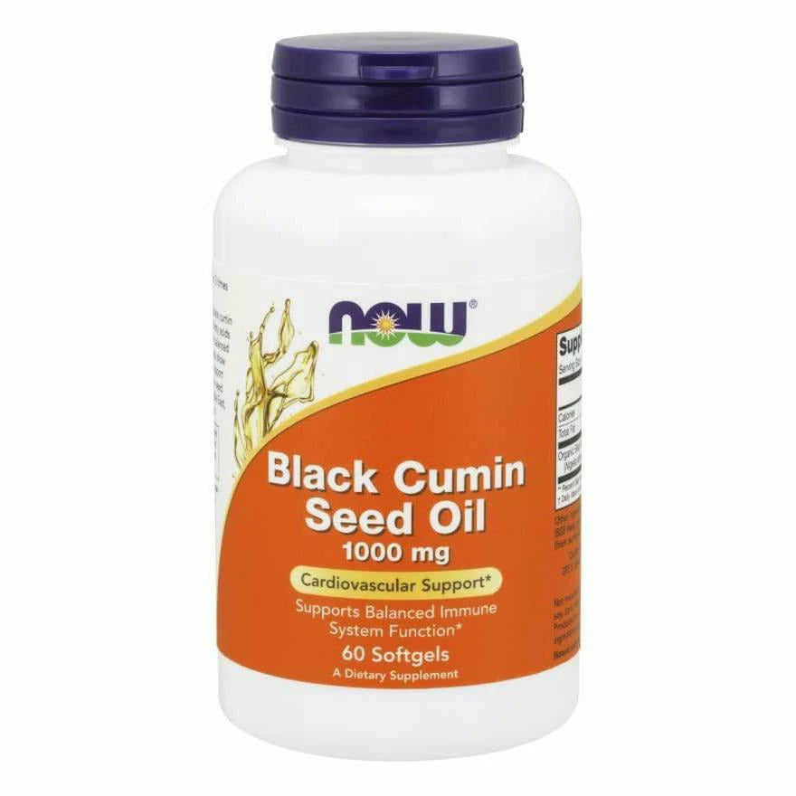 Black Cumin Seed Oil 1000 mg 60 softgels E716182