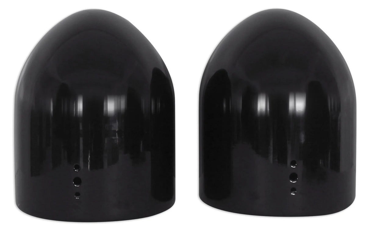 Dual 7.7" Black Aluminum Wakeboard Tower Speaker Pods with Covers E72027