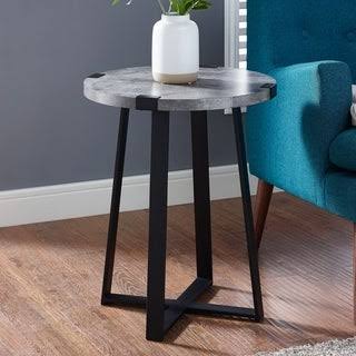 Round Metal Side Table W725037