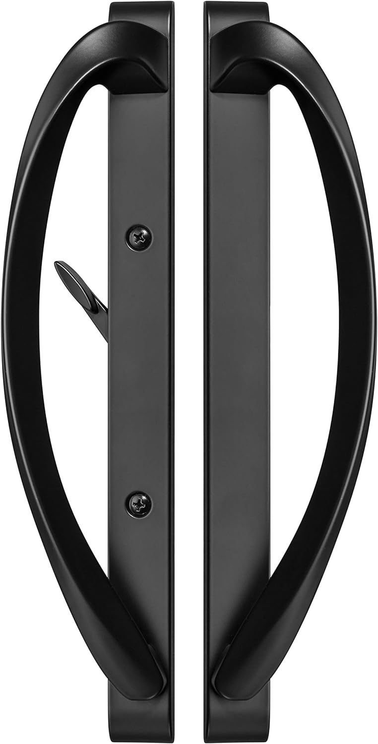 Contemporary Sliding Door Handle Set Tuscan Bronze Pack of 2 A9562