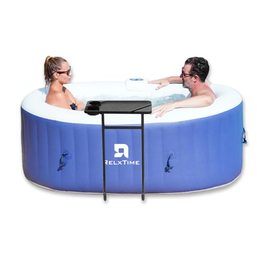 Oval 2 Person Inflatable Hot Tub with Built-in Heater I92150