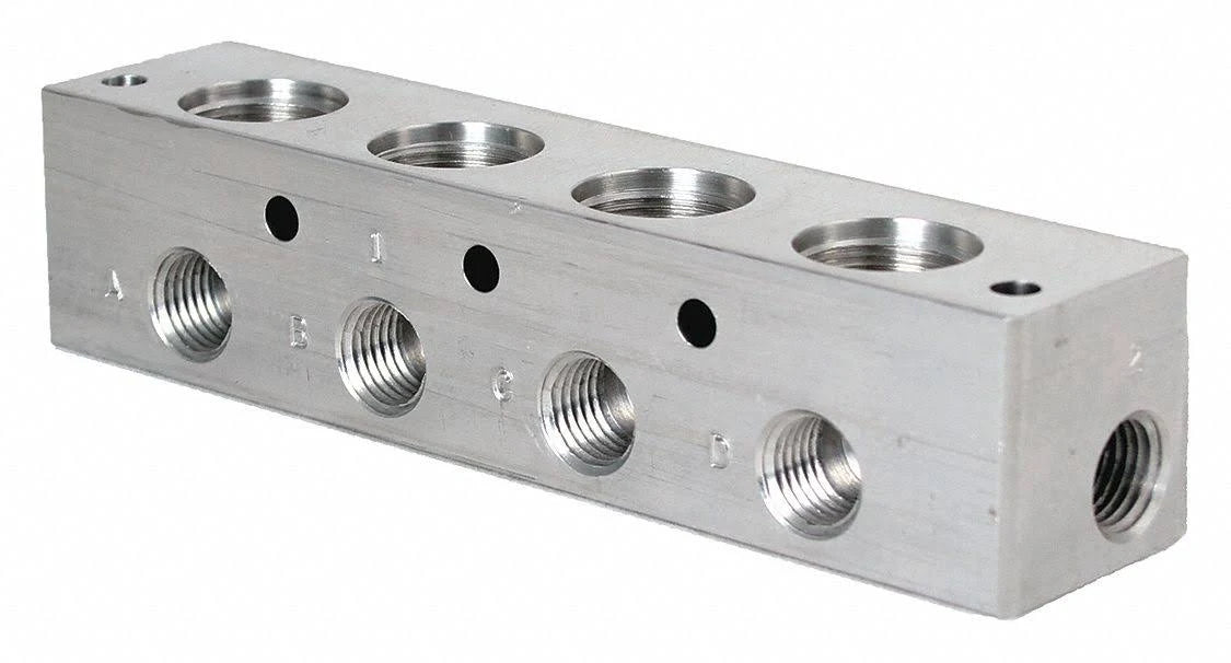 3 Outlets 303 Stainless Steel Manifold L2737
