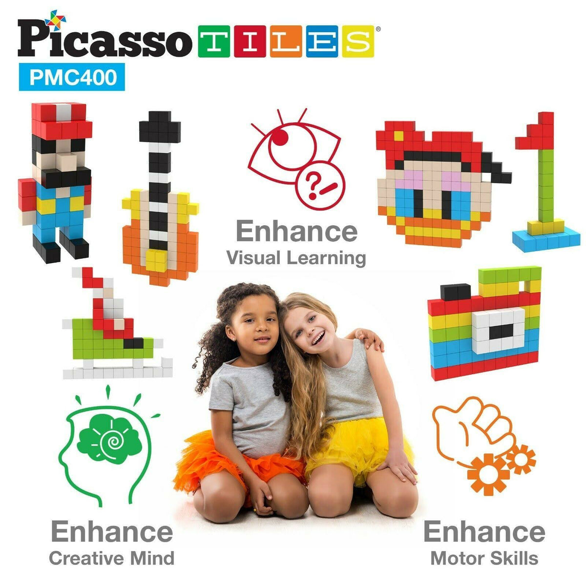400 Piece Magnetic Cube Sensory Toy B666
