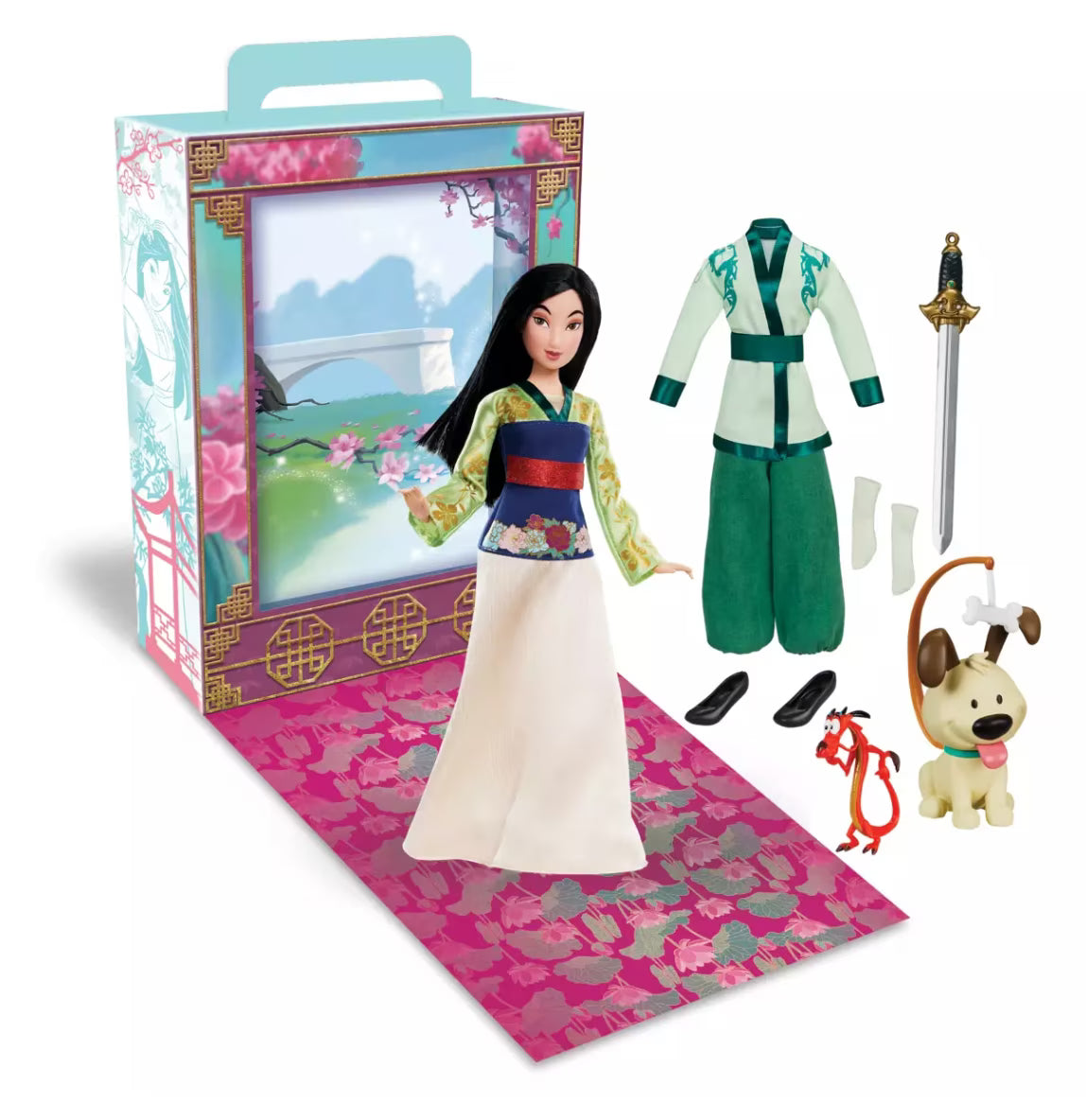 Mulan Doll with Accessories and Activity C16900