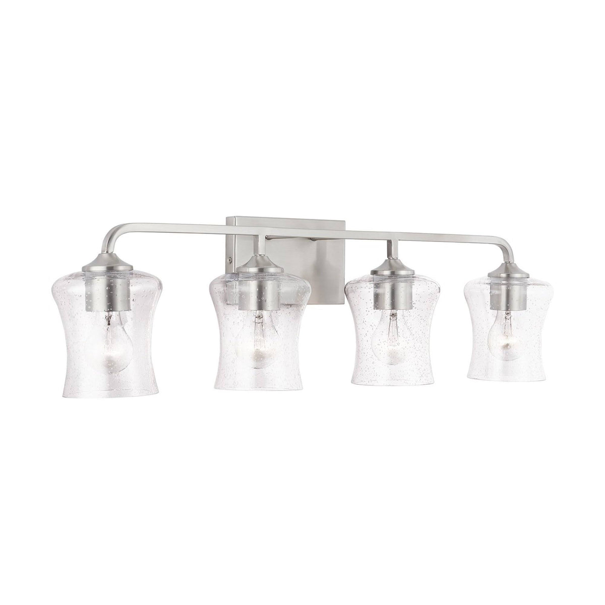 4 Light Vanity, Brushed Nickel F398