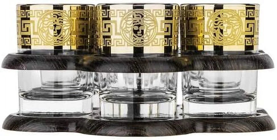 6 Shot Glasses with Stand and Tray G4367