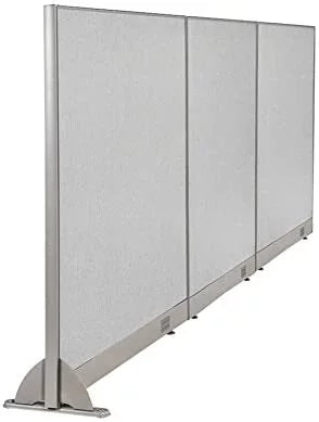 120"W x 60"H Wall Mounted Office Partition P155646