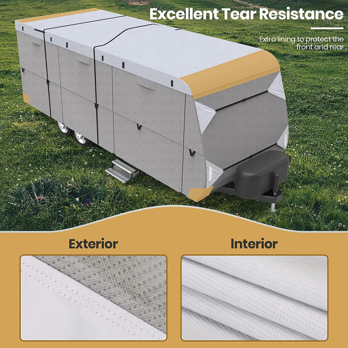 RV Cover with 4 Tire Covers Z630