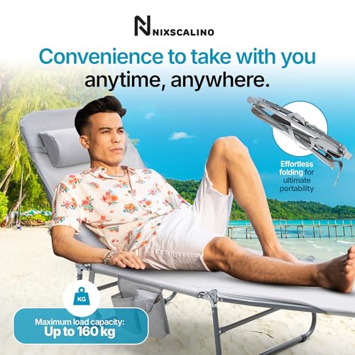 Adjustable Lightweight Aluminum Lounge Chair V732