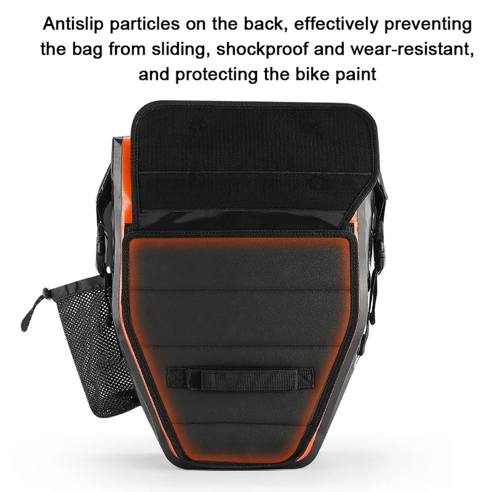 Expandable Bike Rear Seats Bag, Waterproof Cycling Trunk Bag Y2003
