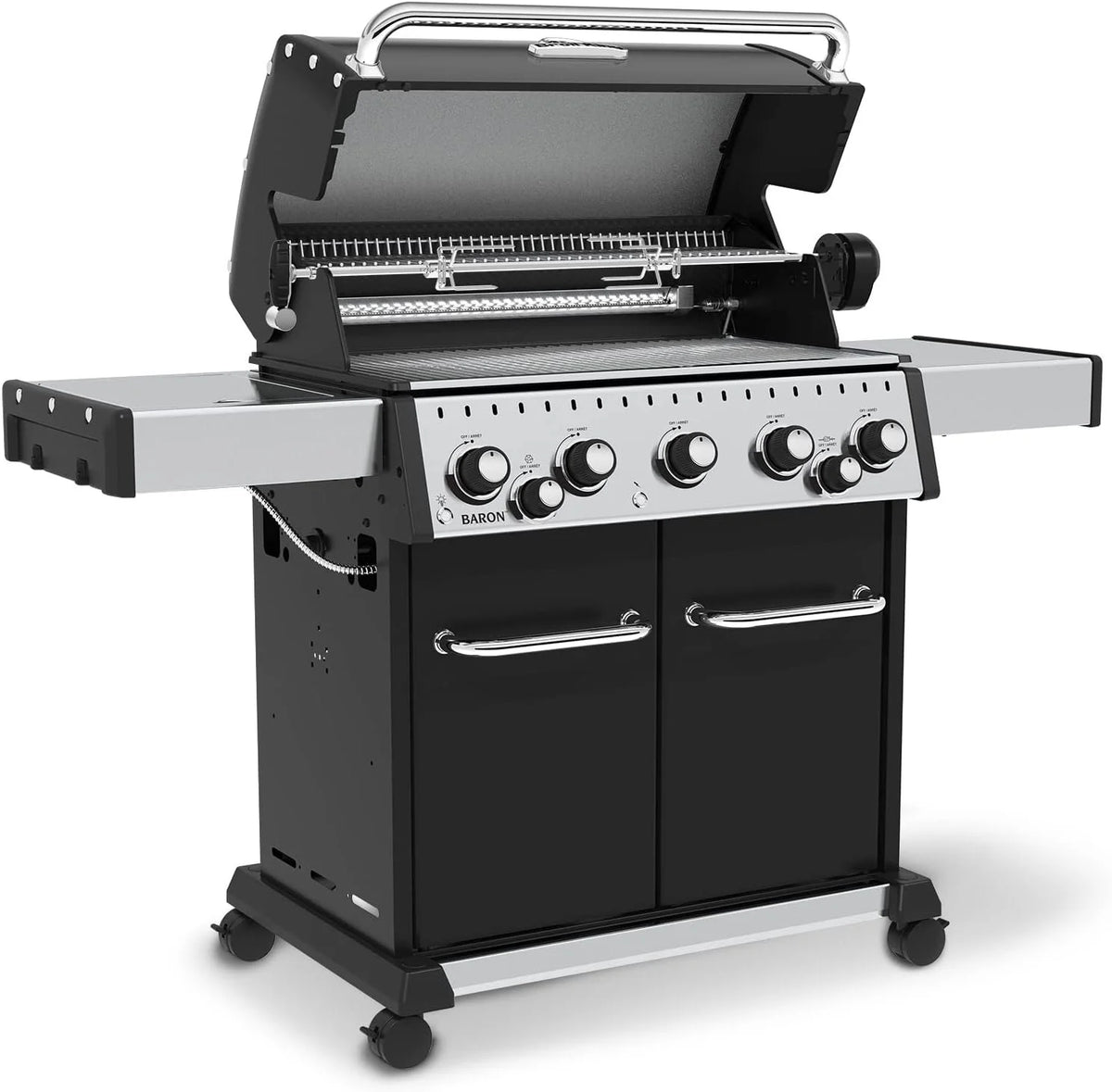 Liquid Propane LP Silver Black Grill C493352