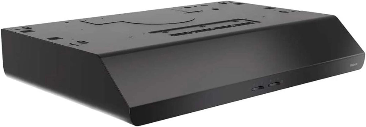 30-inch Under-Cabinet Convertible Range Hood with 2-Speed Exhaust Fan and Light, Black N4435