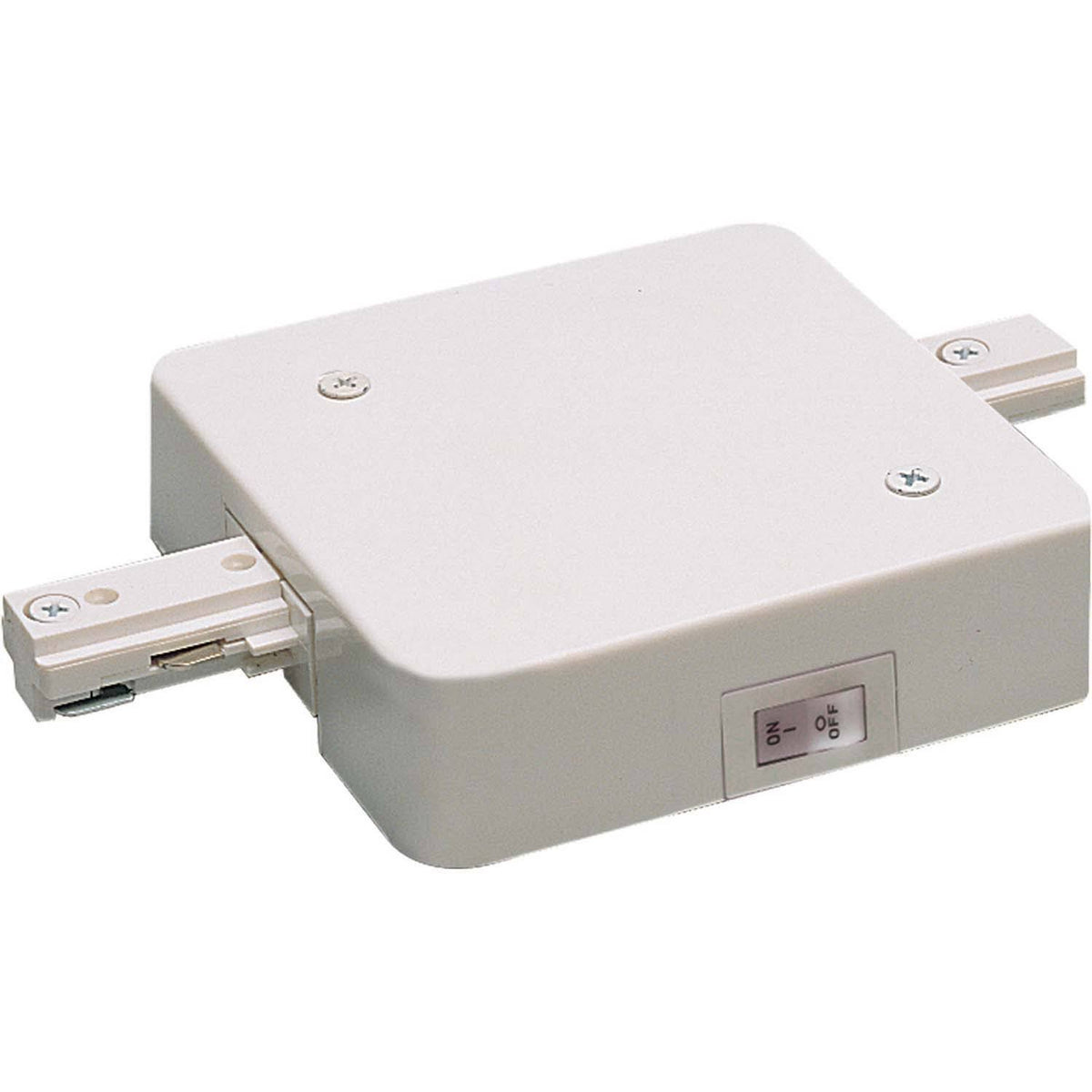 White 12 Amps In-Line Feed with Circuit Limiter J2467
