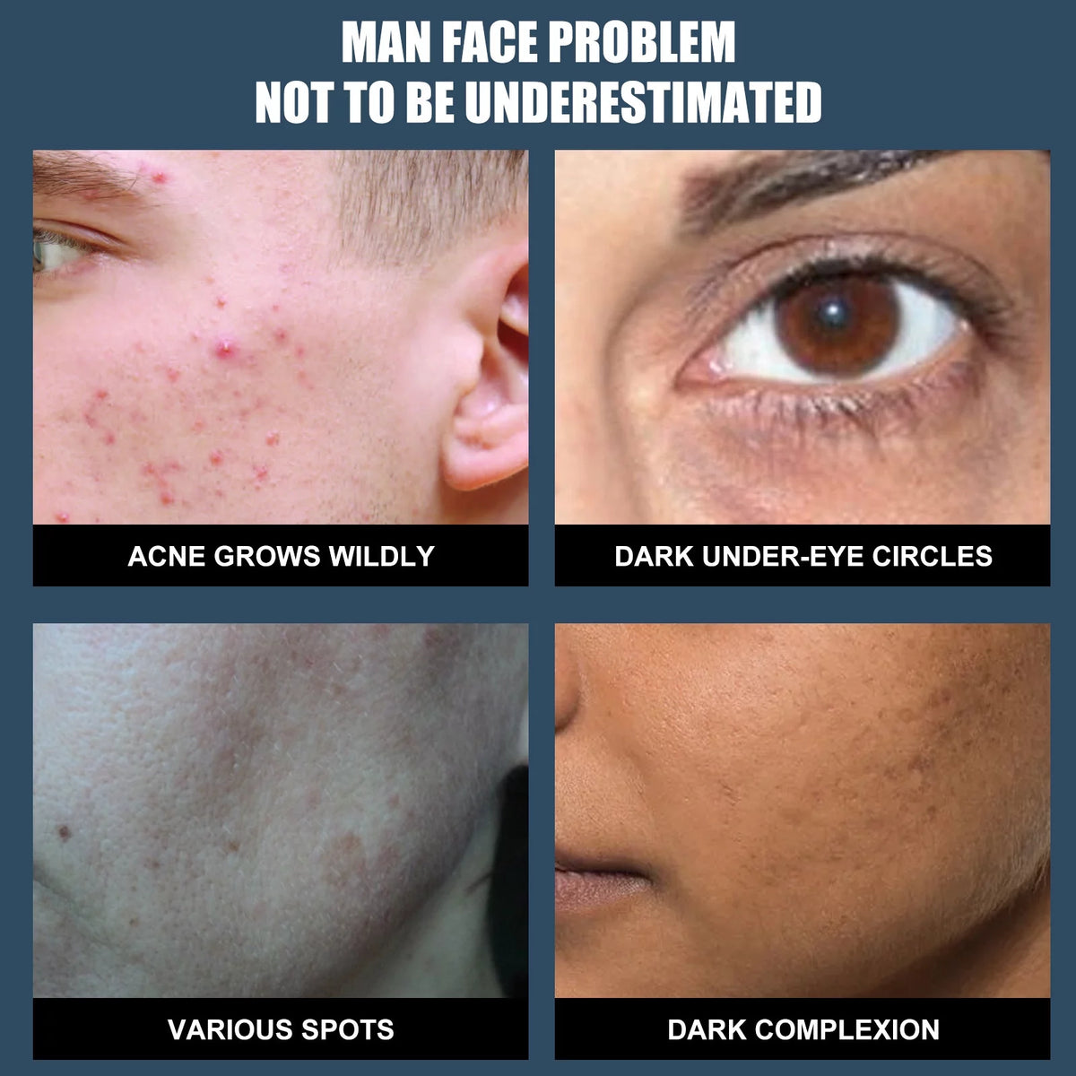 3 Pack Mens Liquid Foundation C353