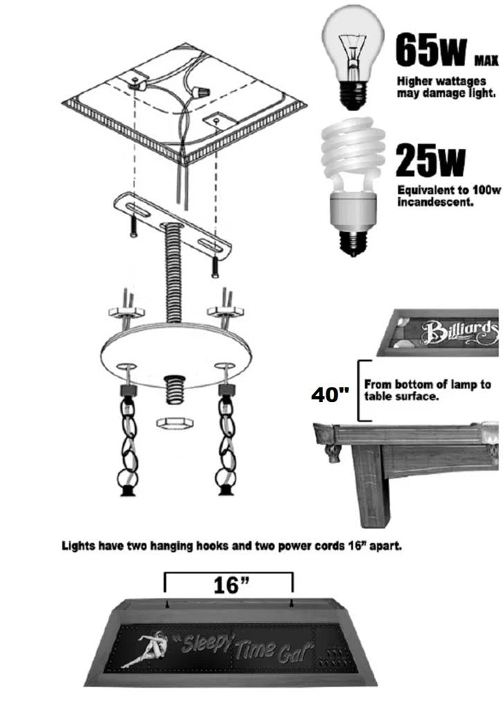 3 Shade Glass Lamp O7884