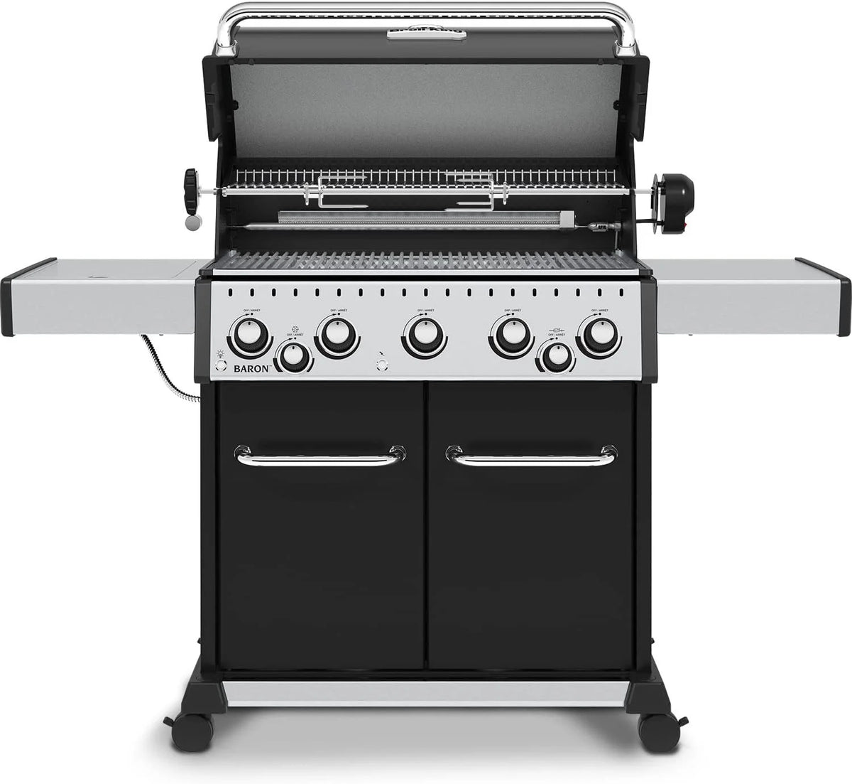 Liquid Propane LP Silver Black Grill C493352
