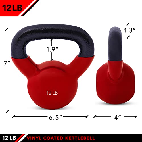 Vinyl Coated Kettlebell Q394414