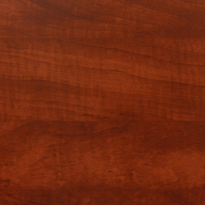 Cherry/Chrome Square Platter Base Table Q6290